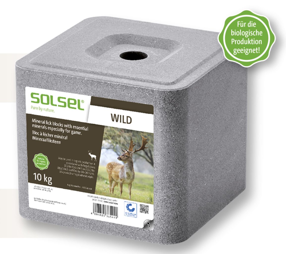 96x10kg SOLSEL® Wild Mineralleckstein 10kg